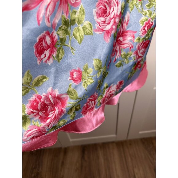 Victoria’s Secret Baby Doll L Mini Slip Dress Nightie Floral Feminine Fairy Y2K - Picture 11 of 13